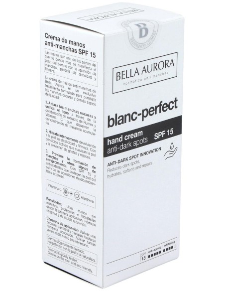 Crema De Manos Tratamiento Antimanchas 75Ml. de Bella Aurora