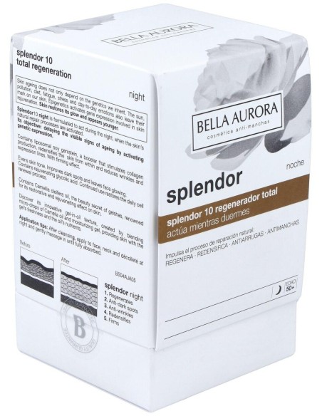 Splendor 10 Noche Crema 50Ml. de Bella Aurora