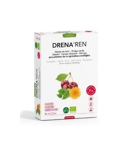 Drena Ren Depurativo Renal 20Amp. de Intersa
