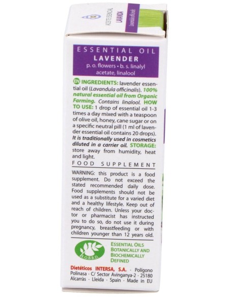 Aceite Esencial Lavanda Bio 10 Ml # de Esential Aroms