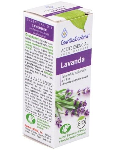 Aceite Esencial Lavanda Bio 10 Ml # de Esential Aroms