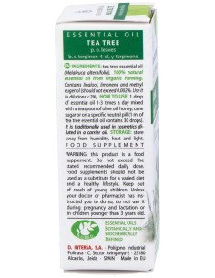Aceite Esencial Arbol Del Te Bio 10 Ml de Esential Aroms 2