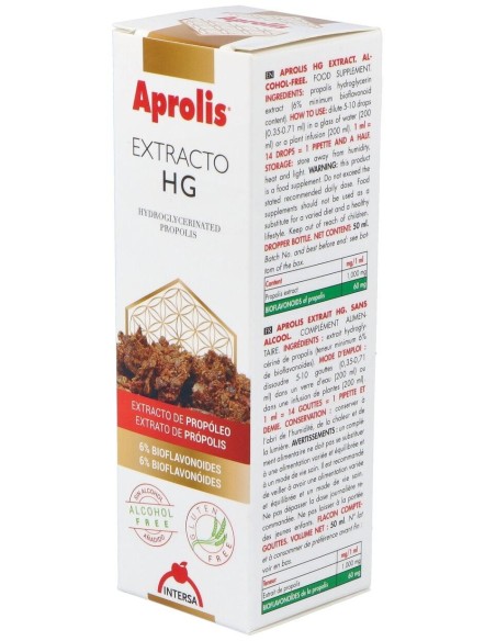 Aprolis Extracto Hg 50 Ml de Intersa