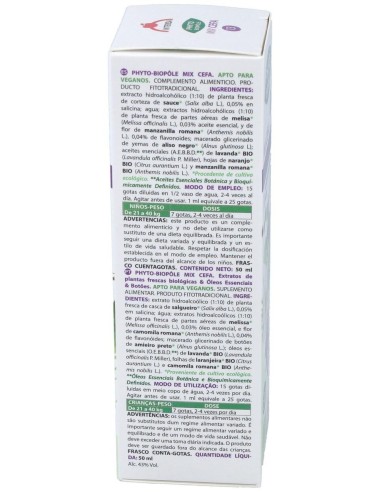 Phyto-Bipole Mix-Cefa (Cefaleas) 50Ml. de Phytobiopole