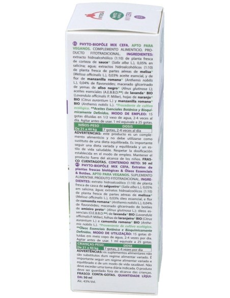 Phytobiopole Mix 13 Cefa 50Ml Bio de Intersa