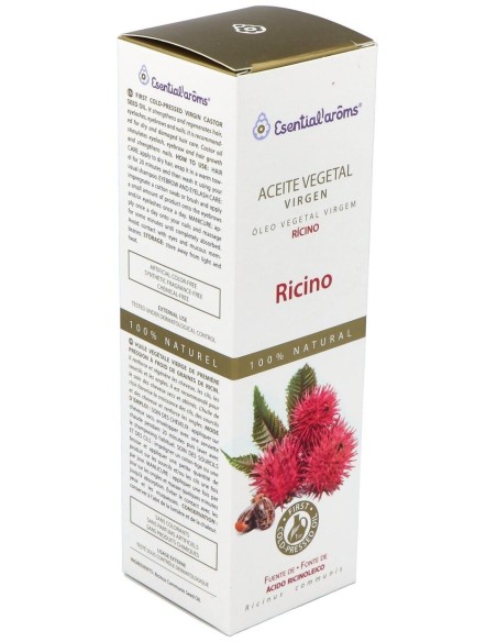Ricino (Castor) Aceite Vegetal 100Ml. de Esential Aroms