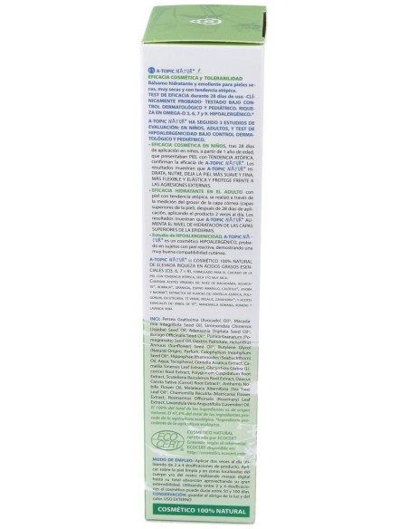 Balsamo A-Topic Natur 100Ml. de Esential Aroms