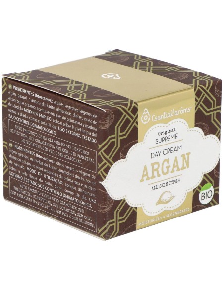 Crema Facial Argan 50Ml. Ecocert de Esential Aroms