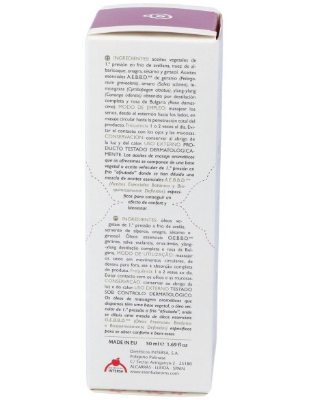 Senos Firmes 50Ml. Esential Woman de Esential Aroms