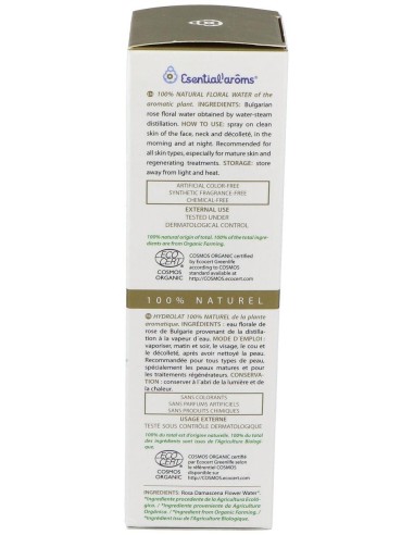 Hidrolato Rosa De Bulgaria 120 Ml Bio de Esential Aroms