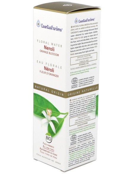 Hidrolato Neroli Bio 120 Ml de Esential Aroms