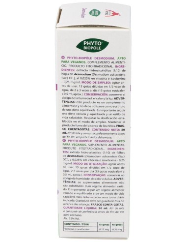 Phytobiopole Desmodium 50 Ml de Intersa