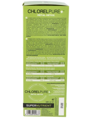 Chlorelpure+ 500 Ml de Intersa