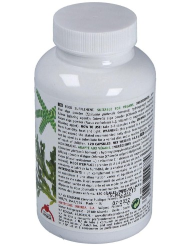 Triple Alga 120 Cap. de Intersa