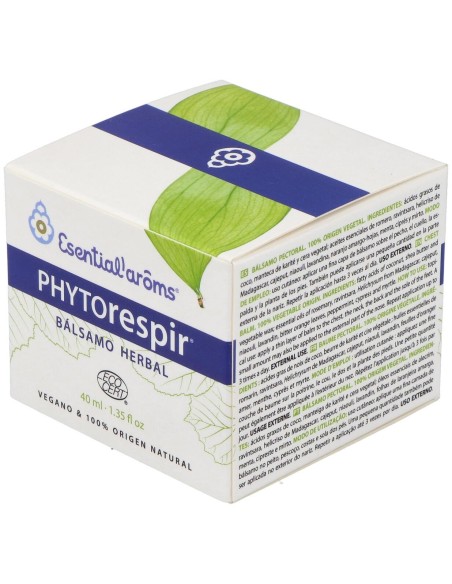 Phytorespir  Balsamo Herbal (Respir Balm) 40Ml. de Esential Aroms