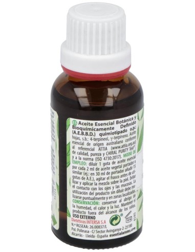 Aceite Esential Arbol De Te Attia  30 Ml de Esential Aroms