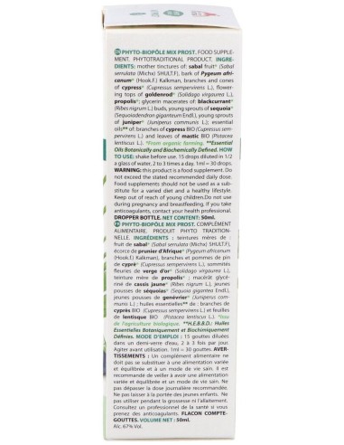 Phyto-Bipole Mix-Prost (Prostata) 50Ml. de Phytobiopole