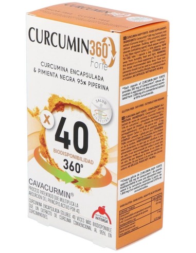Curcumin 360 Forte 60Cap. de Intersa