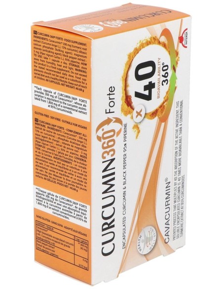Curcumin 360 Forte 60Cap. de Intersa