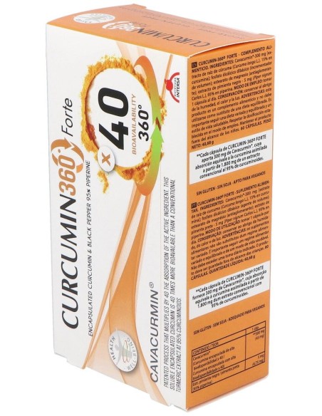 Curcumin 360 Forte 60Cap. de Intersa