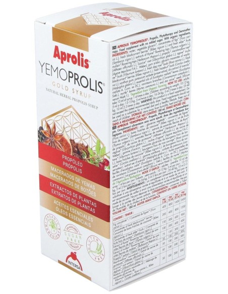 Aprolis Yemoprolis Gold Syrup 180 Ml de Intersa
