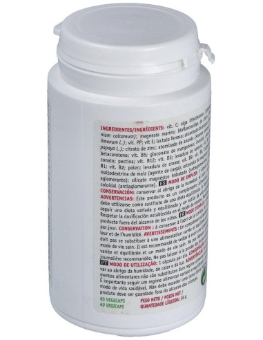 Oligovitamin 60 Cap. de Intersa