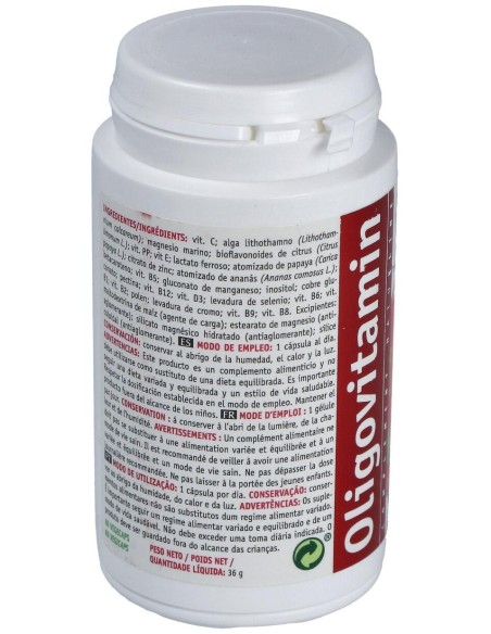 Oligovitamin 60 Cap. de Intersa