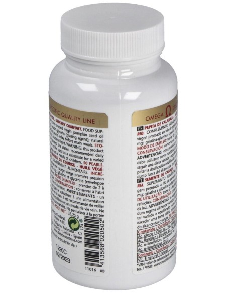 Aceite De Pepita De Calabaza 50 Perlas de Intersa