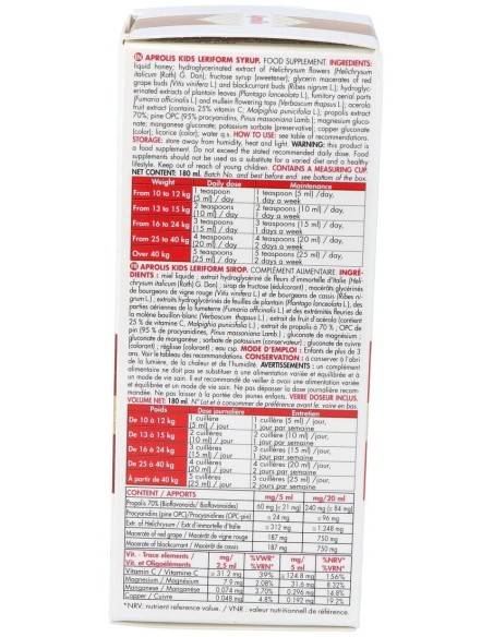 Alergi-Form (Aprolis Leriform) Kids Jarabe 180Ml. de Aprolis