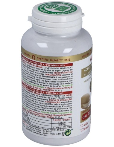 Perlas Argan 80 Perlas de Esential Aroms