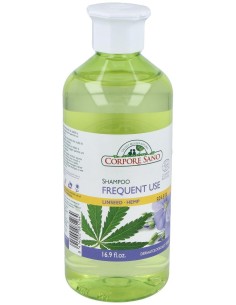 Champu Uso Frecuente Lino-Cañamo 500Ml. Ecocert de Corpore Sano 2