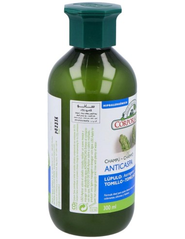Champu Lupulo Y Tomillo Anticaspa 300Ml de Corpore Sano
