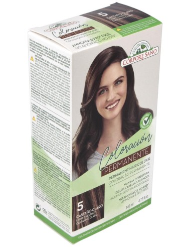 Tinte Castaño Claro (5) 140Ml. de Corpore Sano
