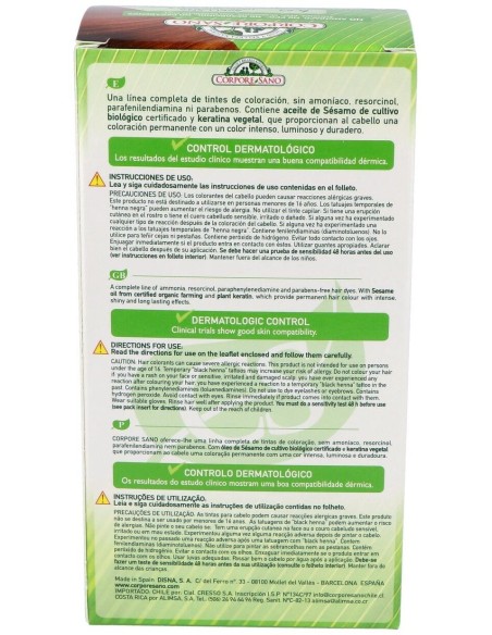 Tinte Avellana (6.43) 140Ml. de Corpore Sano