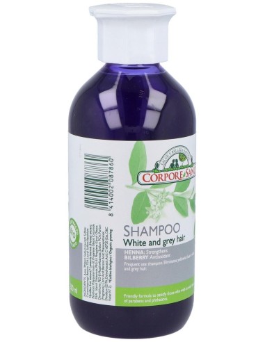 Champu Henna Blanco Y Gris 300Ml. de Corpore Sano