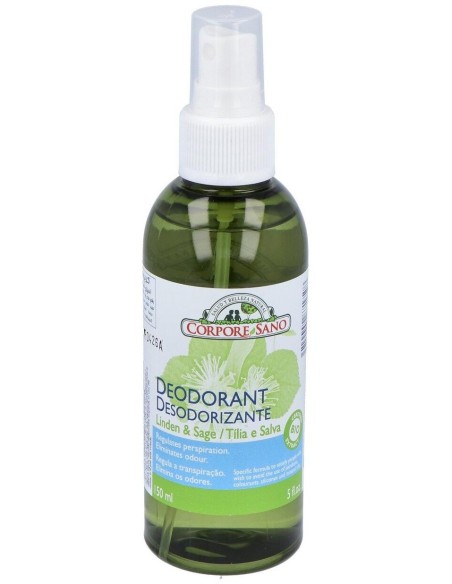 Desodorante Tilo Salvia 150Ml. de Corpore Sano