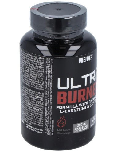 Weider Ultra Burner 120Cap. de Weider