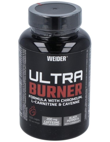 Weider Ultra Burner 120Cap. de Weider
