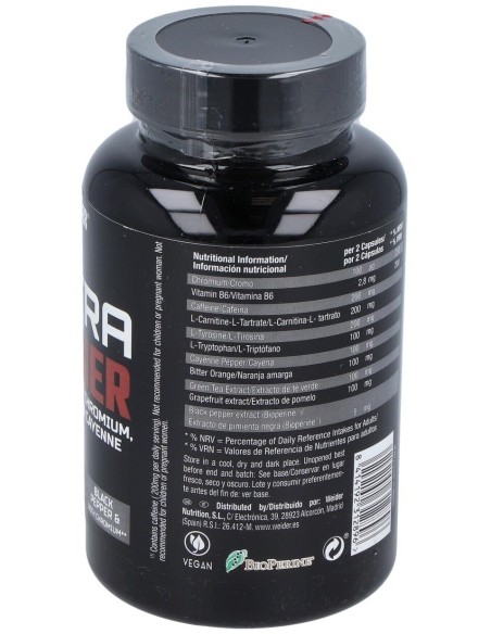 Weider Ultra Burner 120Cap. de Weider