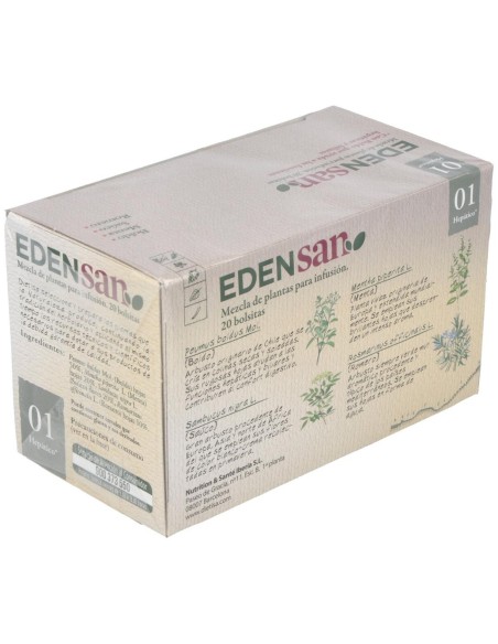 Edensan 01 Hep Hepatico Inf.20Uni de Dietisa (Dielisa)