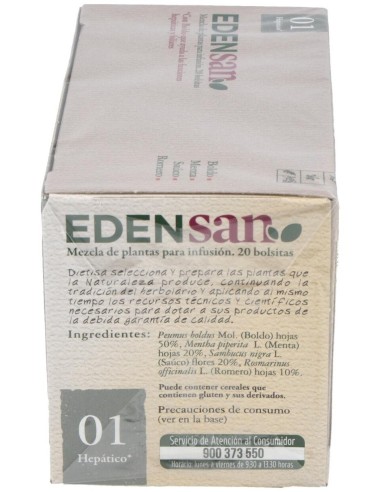 Edensan 01 Hep Hepatico Inf.20Uni de Dietisa (Dielisa)
