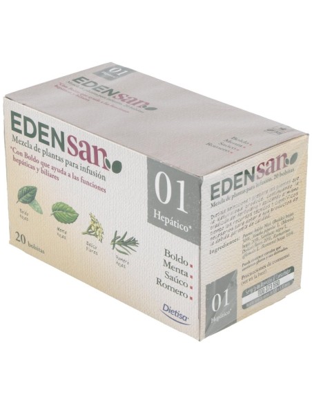 Edensan 01 Hep Hepatico Inf.20Uni de Dietisa (Dielisa)