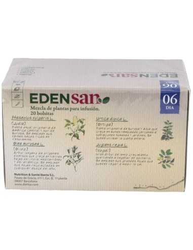 Edensan  Glucosa 06  Envase 20 Filtros(20 Infusiones) de Edensan®