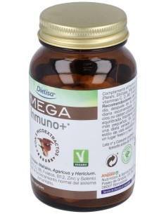 Mega Inmuno +  Envase 60 Cápsulas(30 Días) de Dielisa® 2