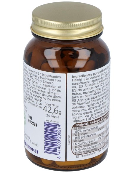 Mega Inmuno+ 60Cap. de Dietisa (Dielisa)