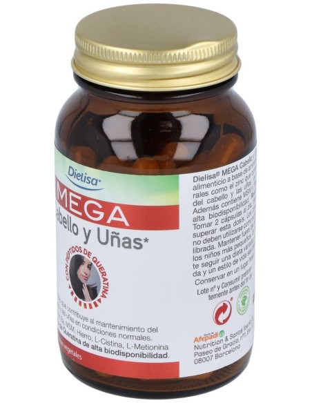 Mega Cabello Y Uñas 60Cap. de Dietisa (Dielisa)