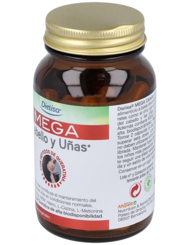 Mega Cabello Y Uñas 60Cap. de Dietisa (Dielisa)