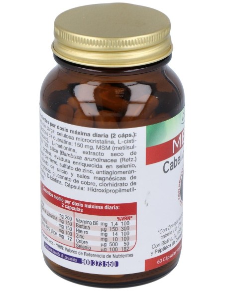 Mega Cabello Y Uñas  Envase 60 Cápsulas(30 Días) de Dielisa®