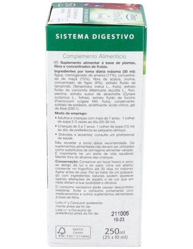 Fibra Plus Con Frutas 250Ml. de Dietisa (Dielisa)