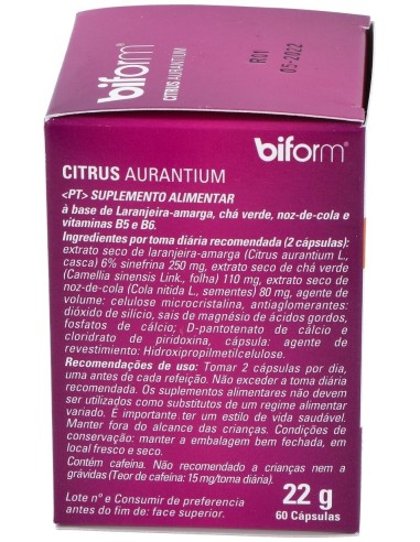 Biform Citrus Aurantium 60Cap. de Dietisa (Dielisa)